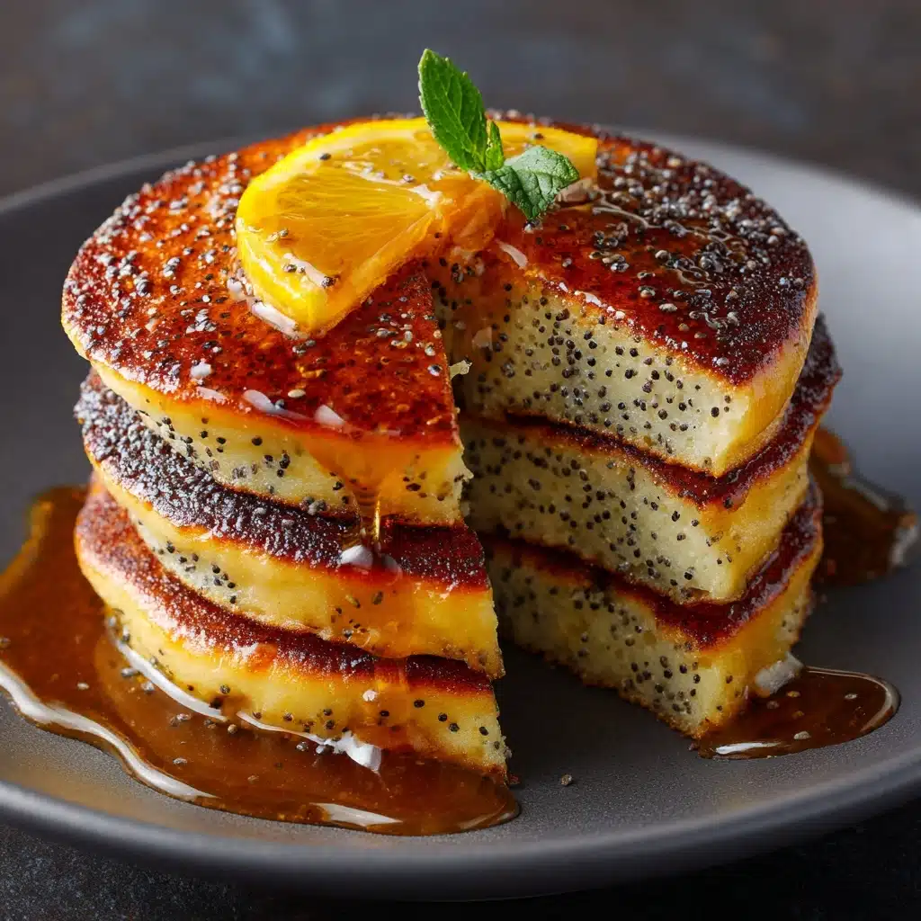 Lemon Poppy Seed Pancakes Recipe - Recipe Image
