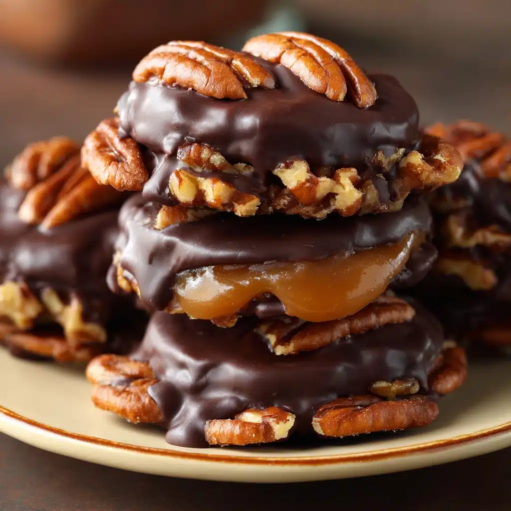 Pecan Turtles Candy Recipe - Recipe Image
