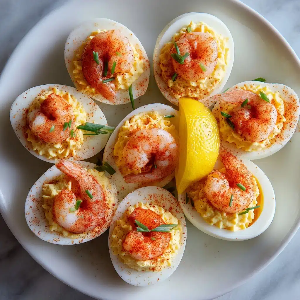 Cajun Shrimp Deviled Eggs Recipe - Recipe Image