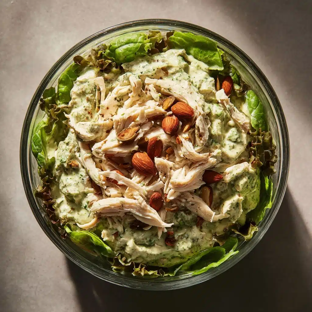 Healthy Green Goddess Chicken Salad Recipe - Recipe Image