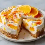 No-Bake Orange Creamsicle Cheesecake Recipe