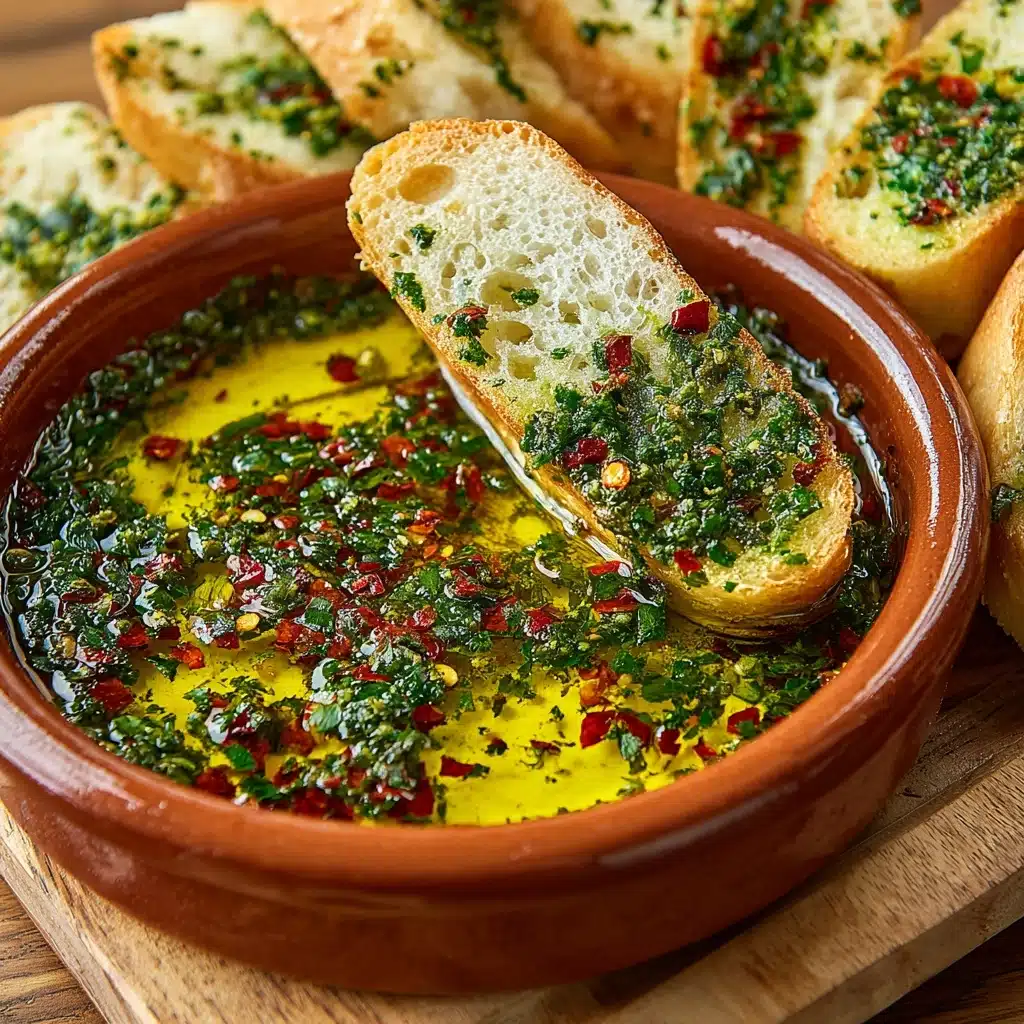Olive Oil Dip with Warm Bread Recipe
