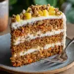 Pineapple Carrot Cream Cake Recipe