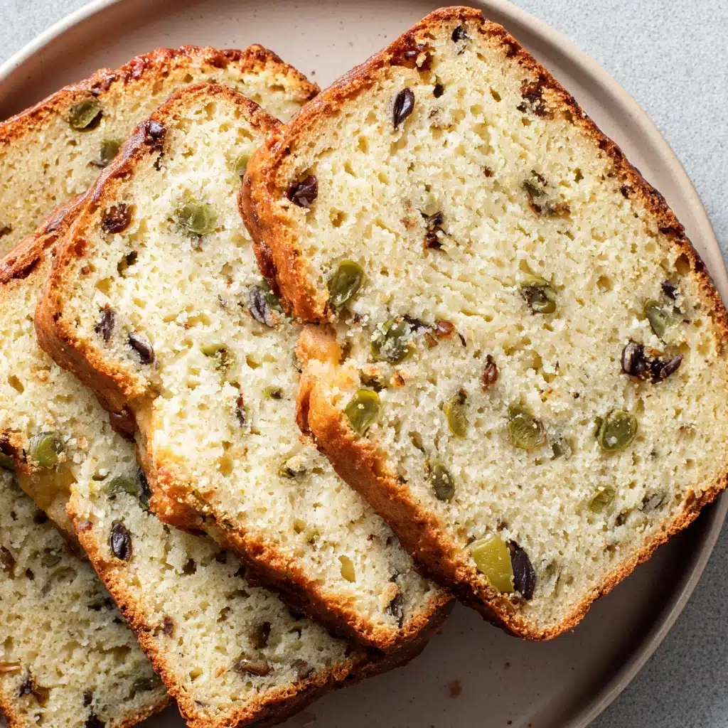Cheese and Olive Quick Bread Recipe - Recipe Image