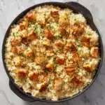 Creamy Parmesan One-Pot Chicken and Rice Recipe