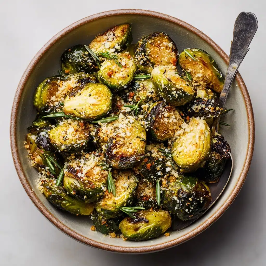 Garlic Parmesan Brussels Sprouts Recipe - Recipe Image