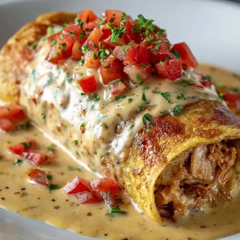 Boudin Chimichangas with Crawfish Cream Sauce Recipe