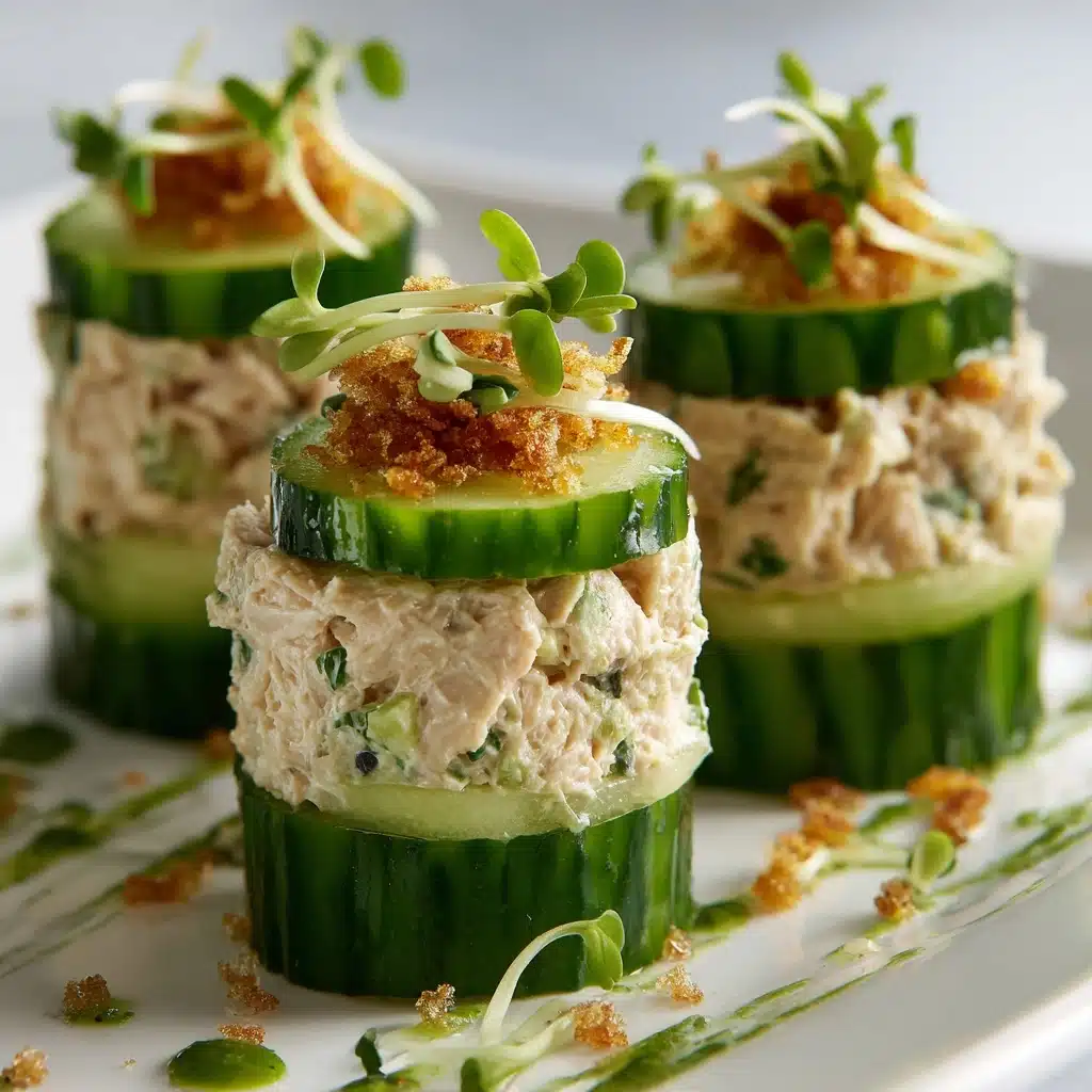 Tuna Cucumber Bites Recipe