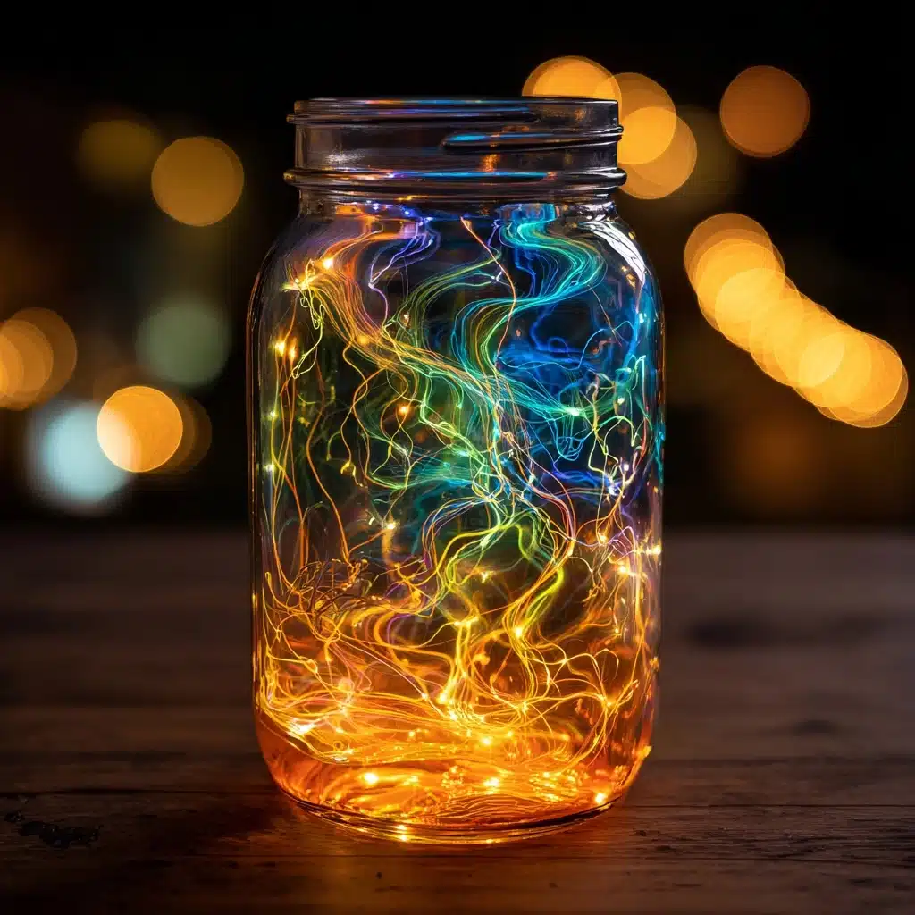 Glowing Fireworks in a Jar Recipe - Recipe Image