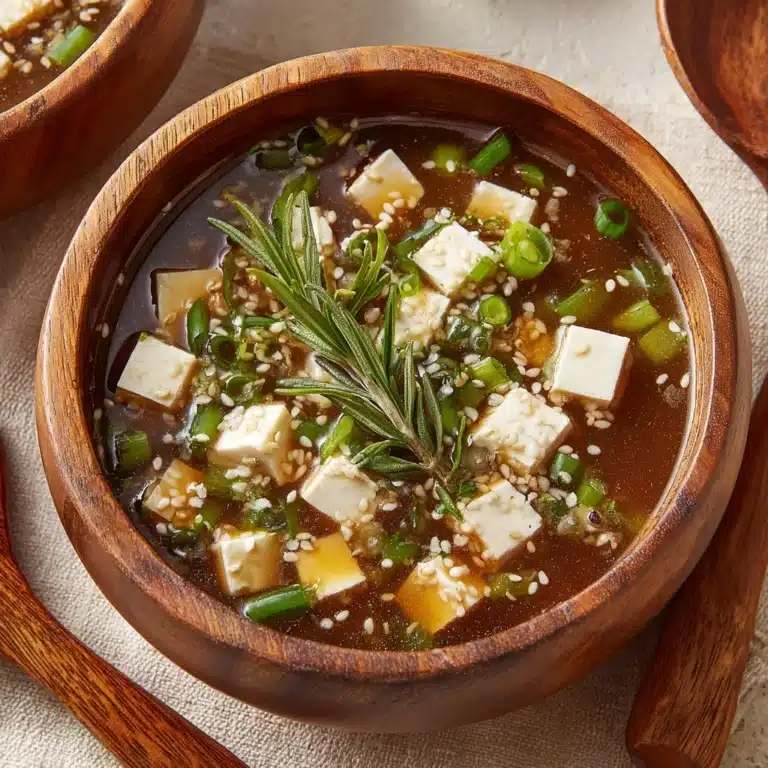 Miso Soup Recipe