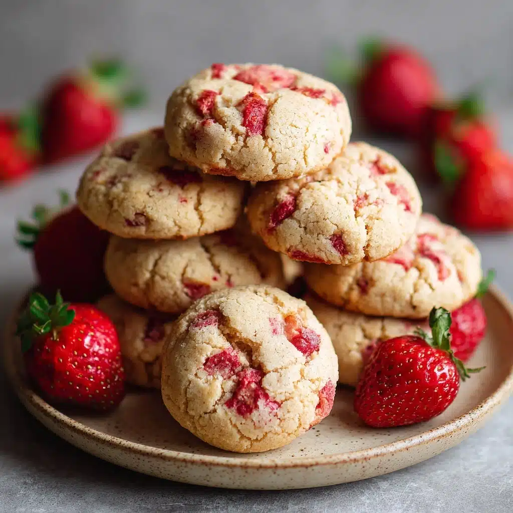 Very Strawberry Protein Cookies Recipe - Recipe Image