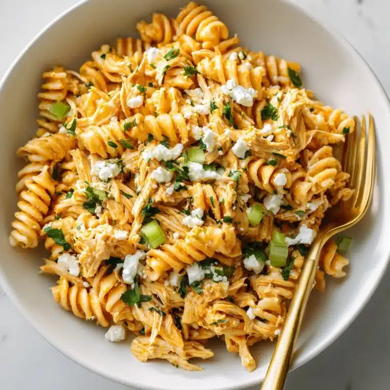 Buffalo Chicken Pasta Salad Recipe