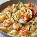Creamy Jamaican Shrimp Rasta Pasta Recipe