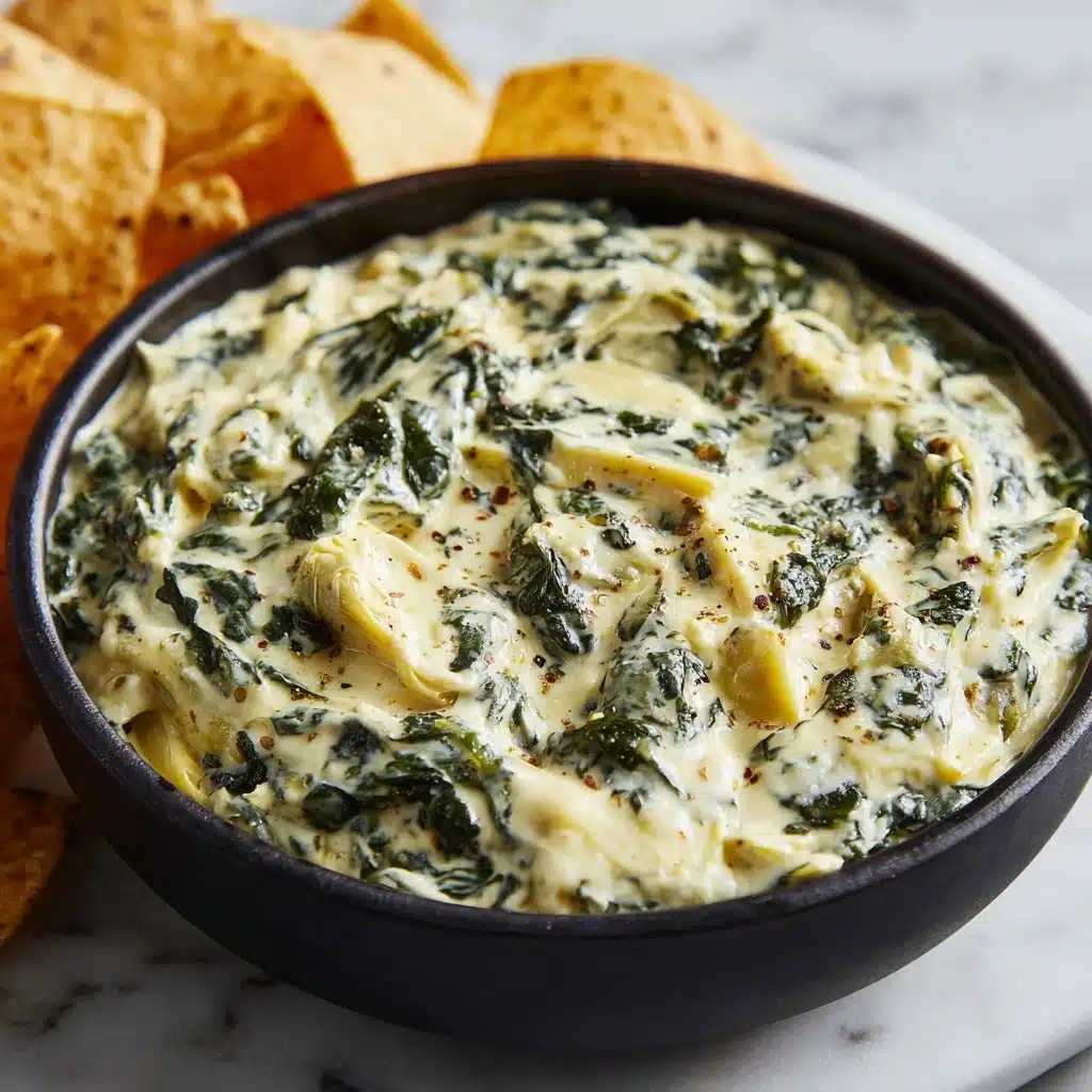 Slow Cooker Spinach Artichoke Dip Recipe - Recipe Image