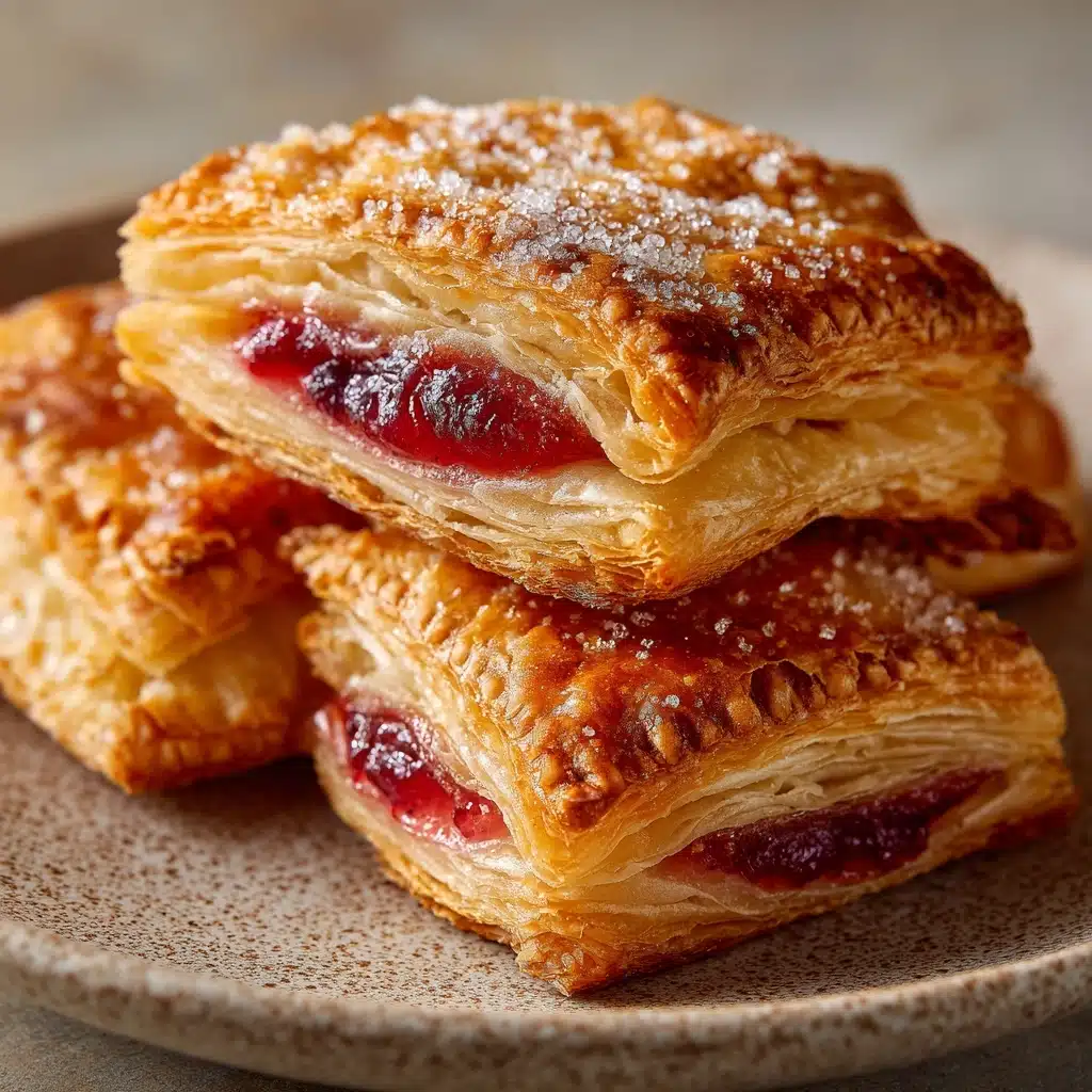 Rhubarb Puff-Tart Pockets Recipe - Recipe Image