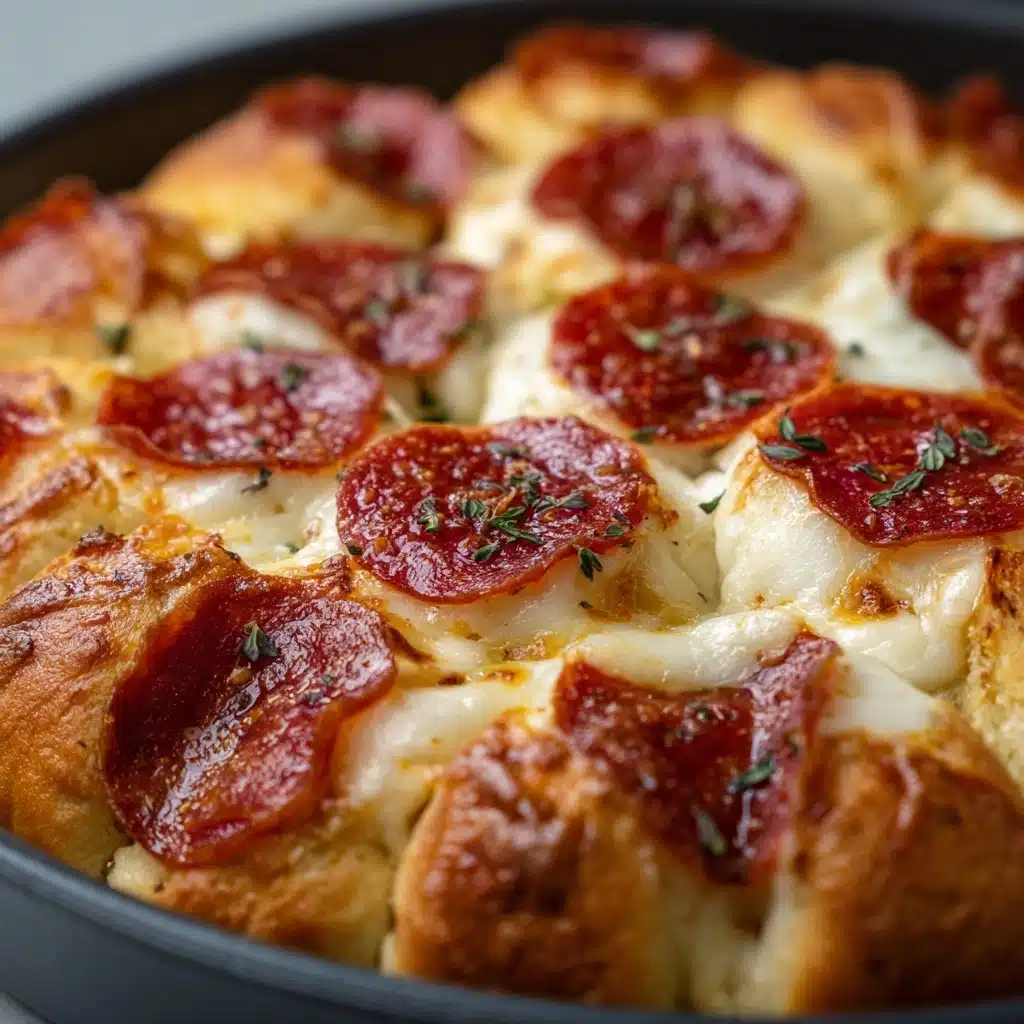 Pepperoni Pizza Monkey Bread Recipe - Recipe Image