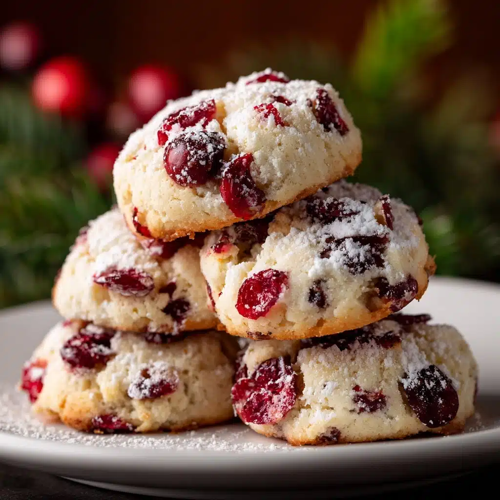 Orange Cranberry Ricotta Cookies Recipe