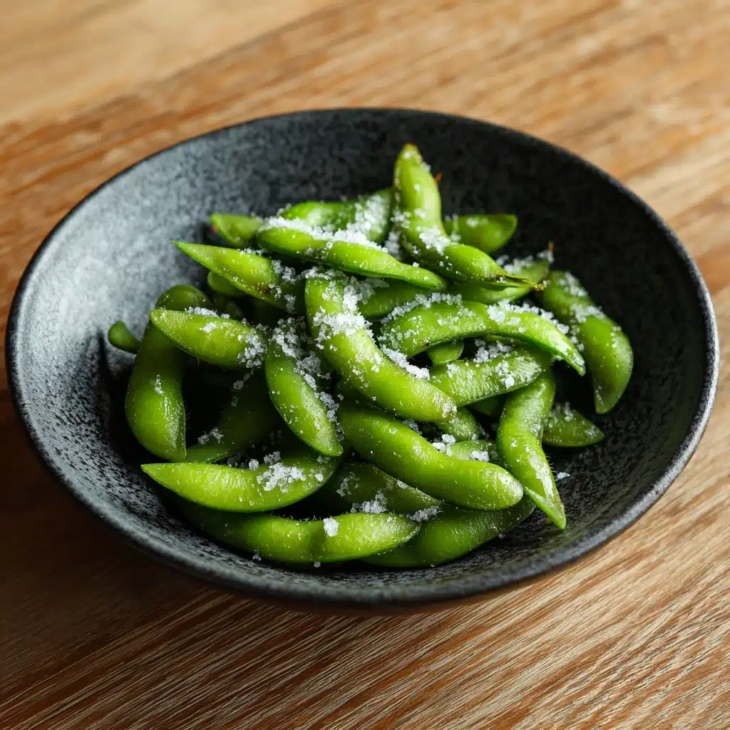 Edamame with Sea Salt and Lemon Recipe - Recipe Image
