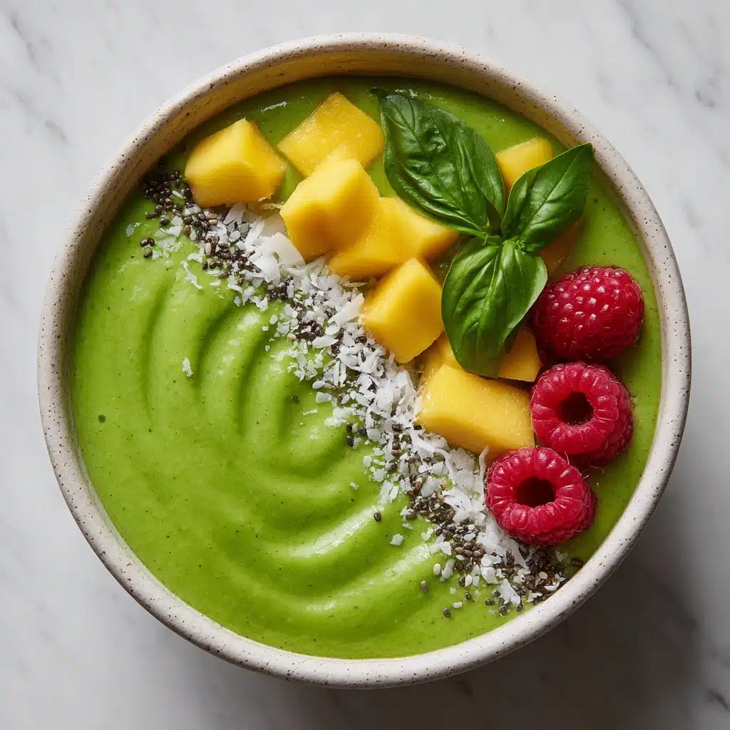 Green Mango Smoothie Bowl Recipe - Recipe Image