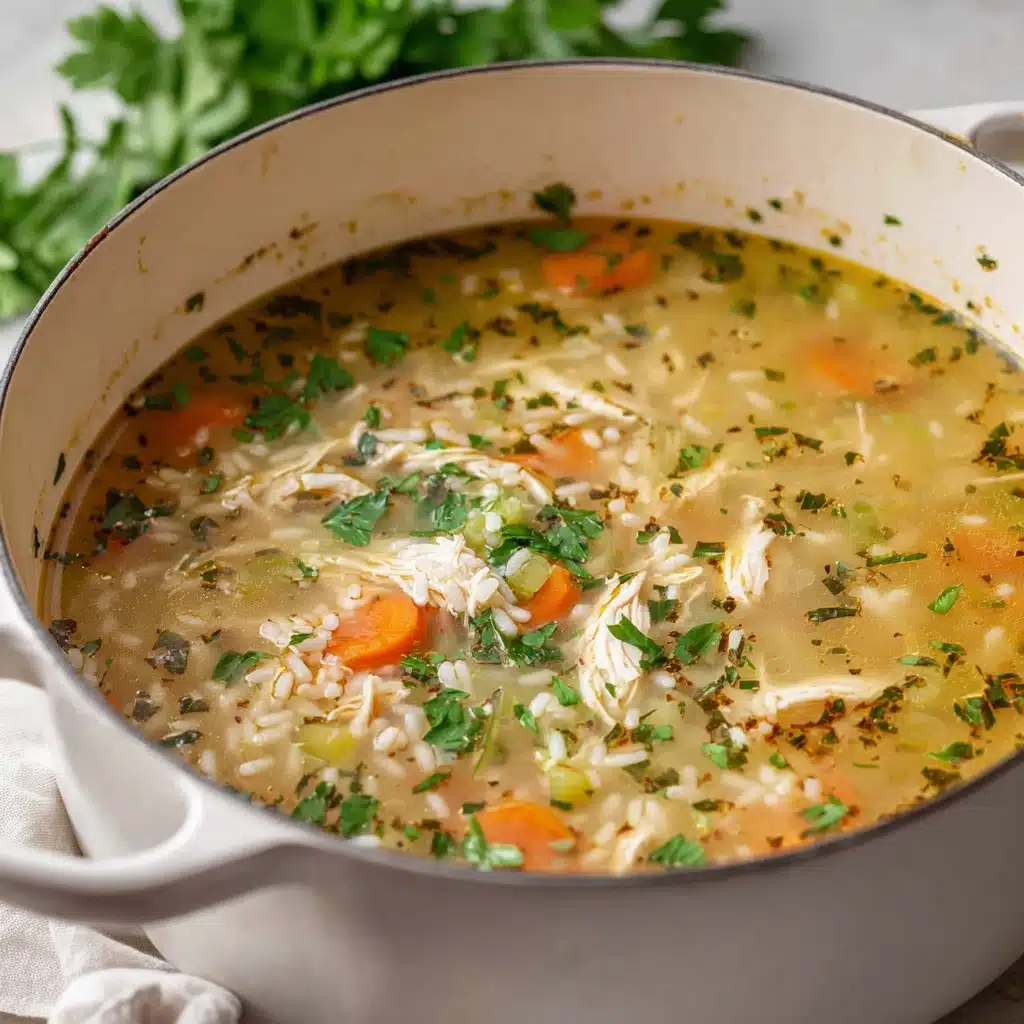 Chicken and Rice Soup Recipe - Recipe Image