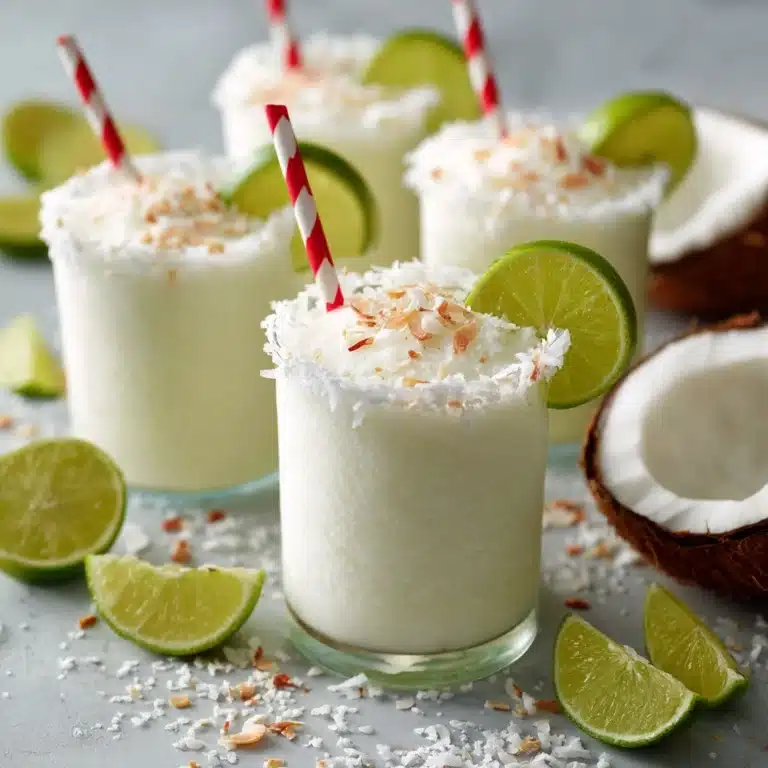 Coconut Lime Frozen Margaritas Recipe