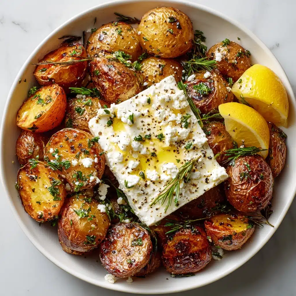 Baked Feta Potatoes Recipe - Recipe Image