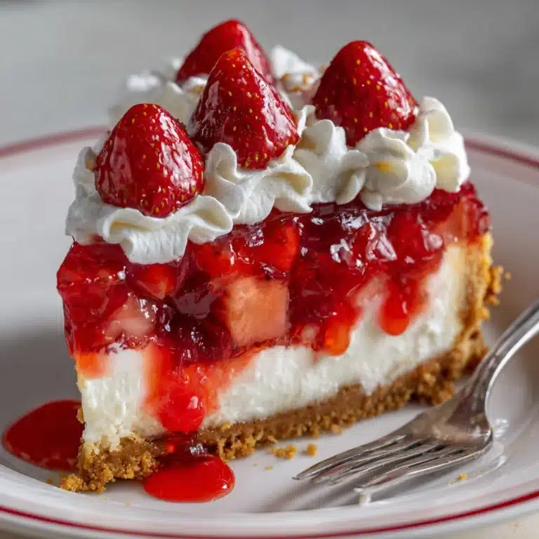 Strawberry Swirl Cheesecake Recipe