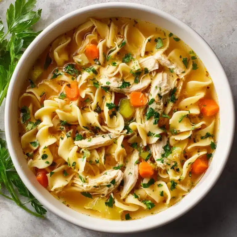 Chicken Noodle Soup Recipe