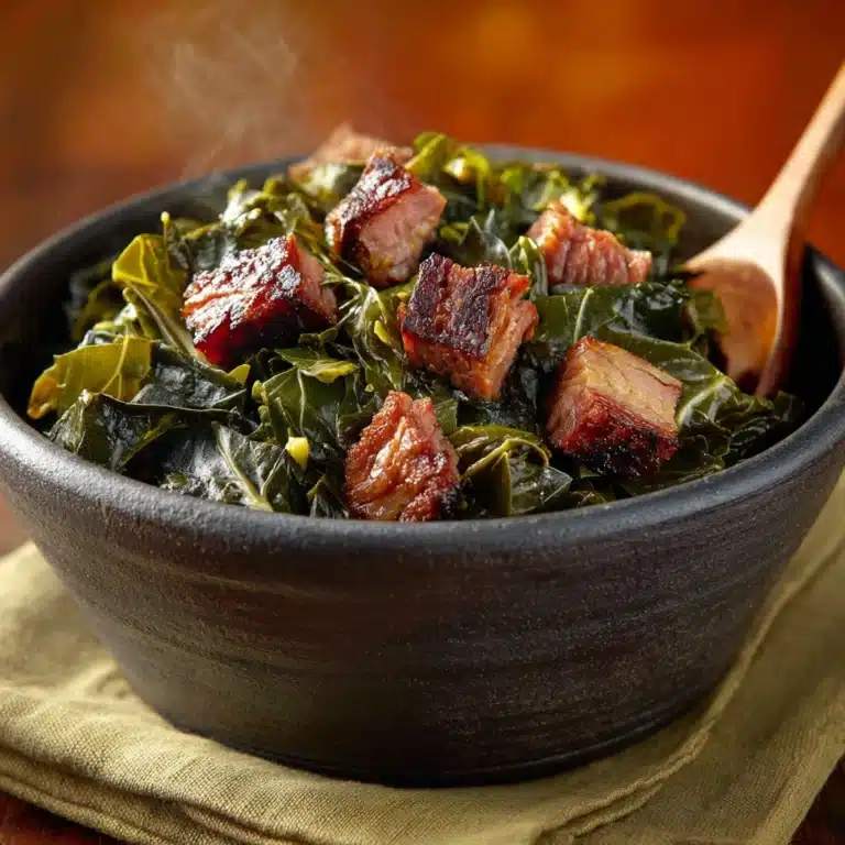 Collard Greens with Ham Hocks Recipe