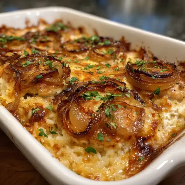 French Onion Chicken & Rice Recipe