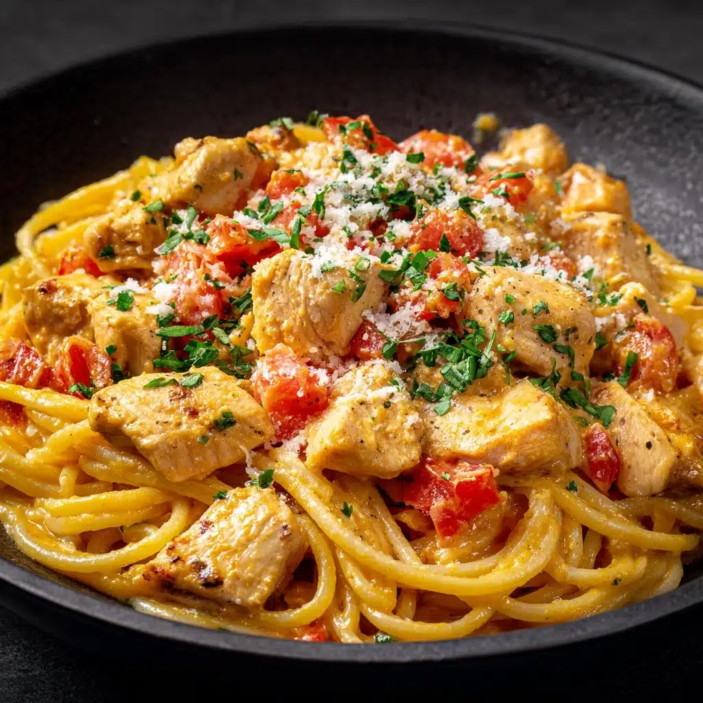 Rotel Chicken Spaghetti Recipe - Recipe Image