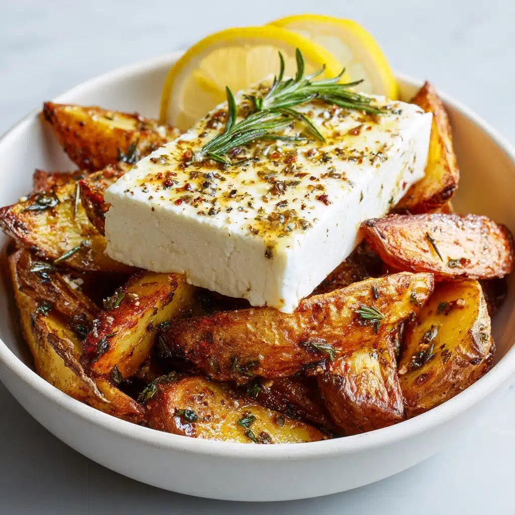 Baked Feta Potatoes Recipe