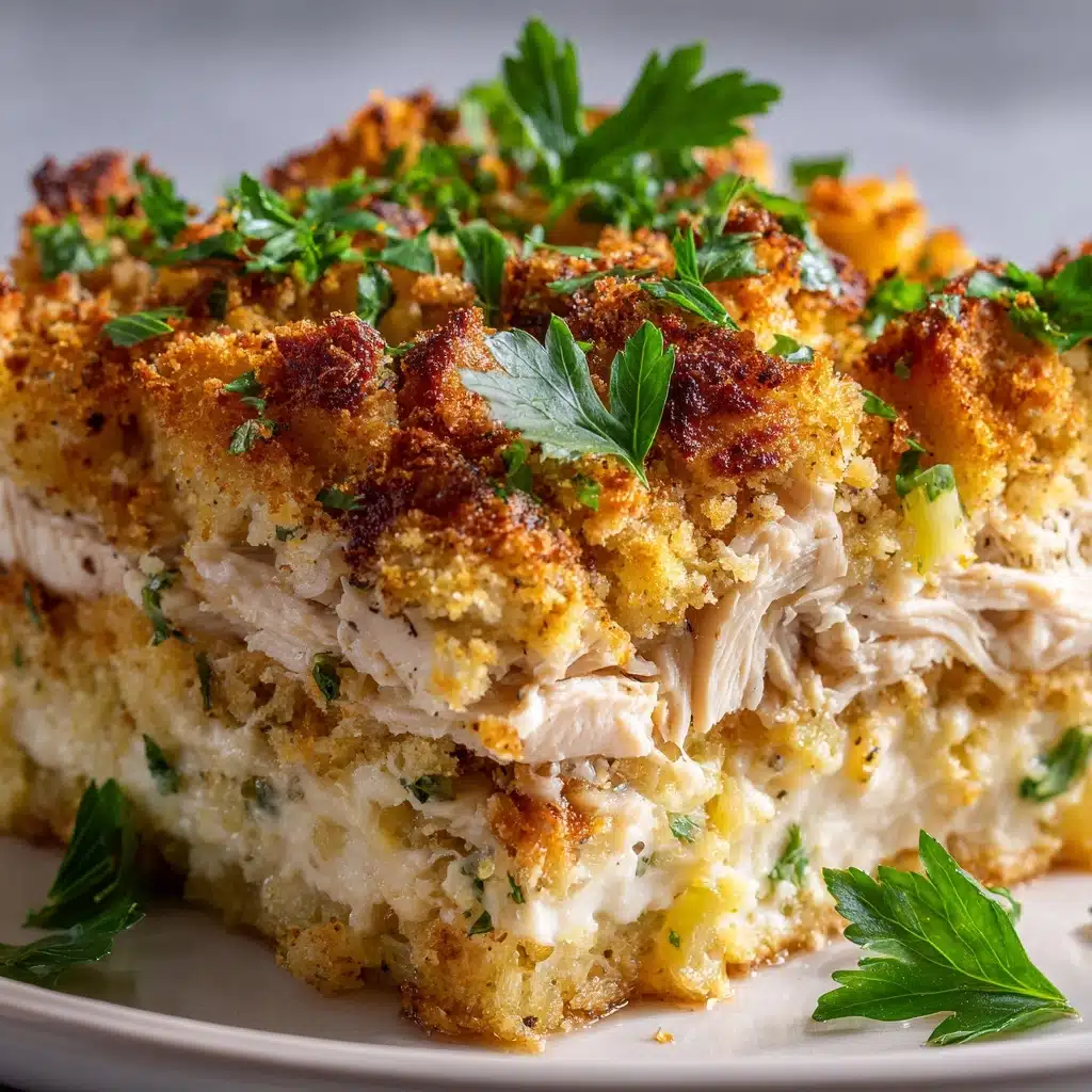 Chicken and Stuffing Casserole Recipe