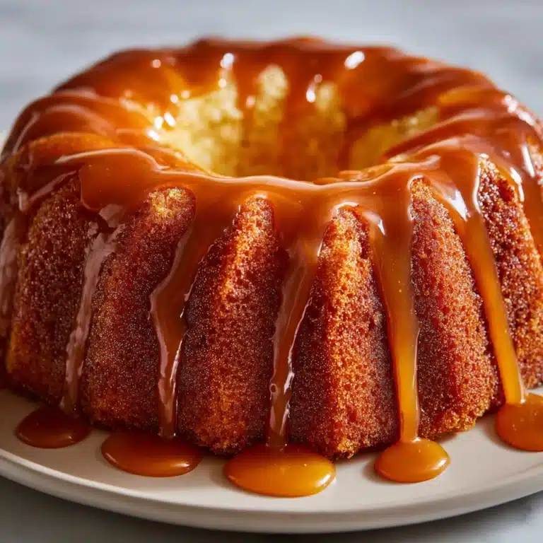 Pineapple Juice Cake with Sweet Tropical Glaze Recipe