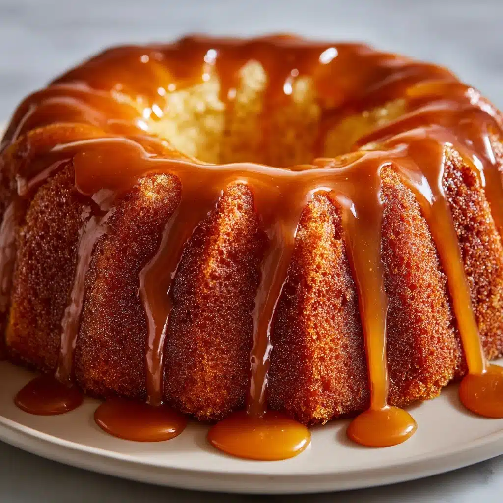 Pineapple Juice Cake with Sweet Tropical Glaze Recipe - Recipe Image