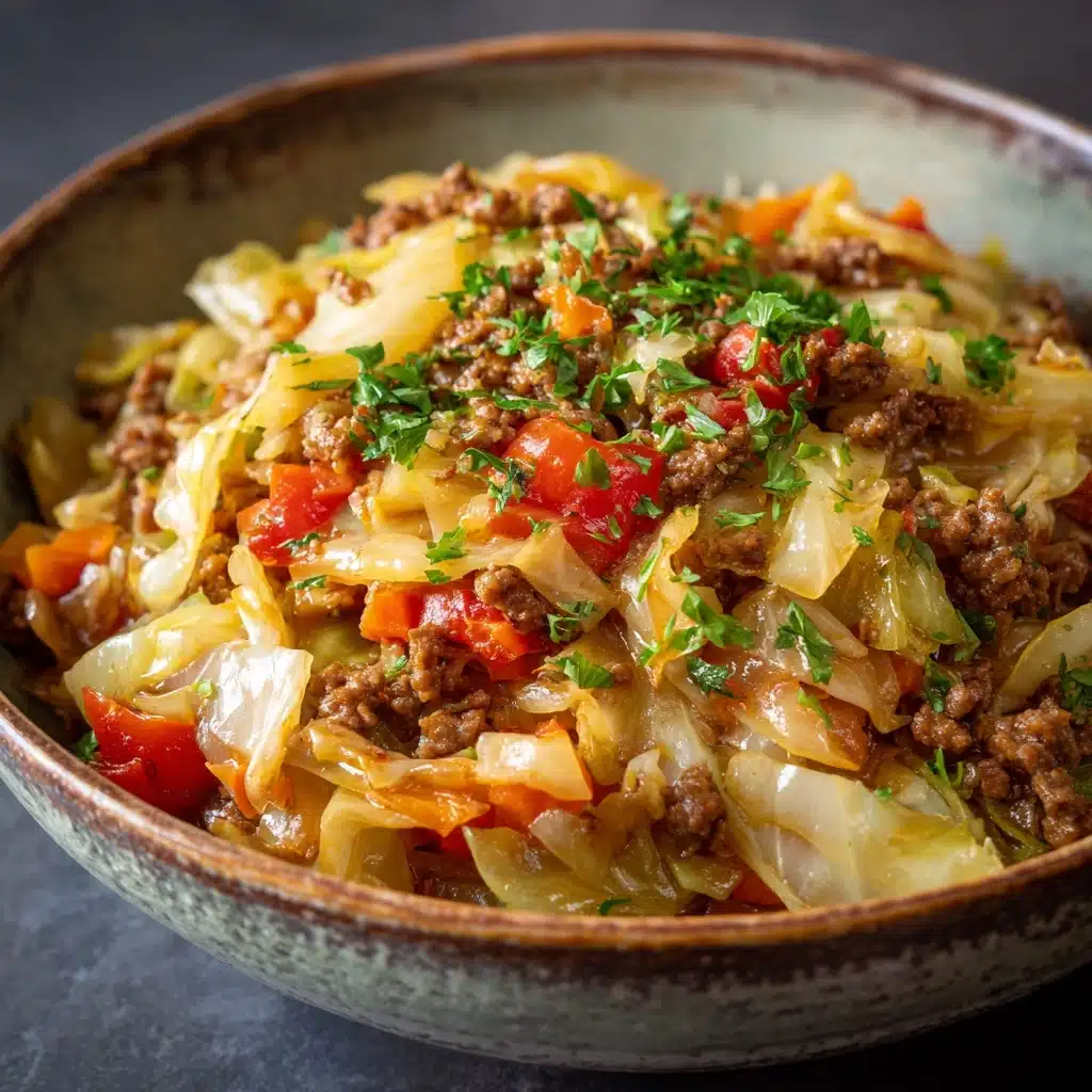Cabbage and Ground Beef Recipe - Recipe Image