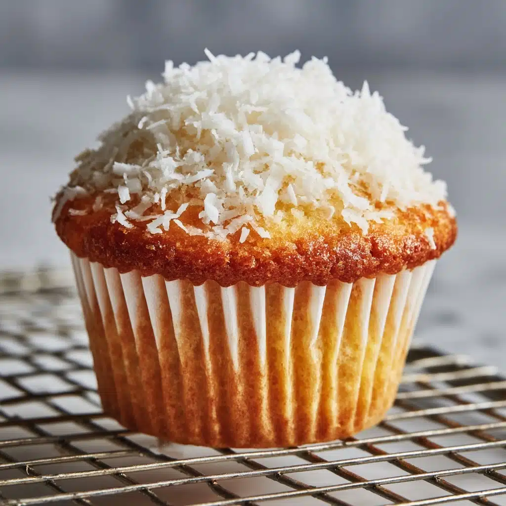 Lemon Coconut Muffins Recipe - Recipe Image