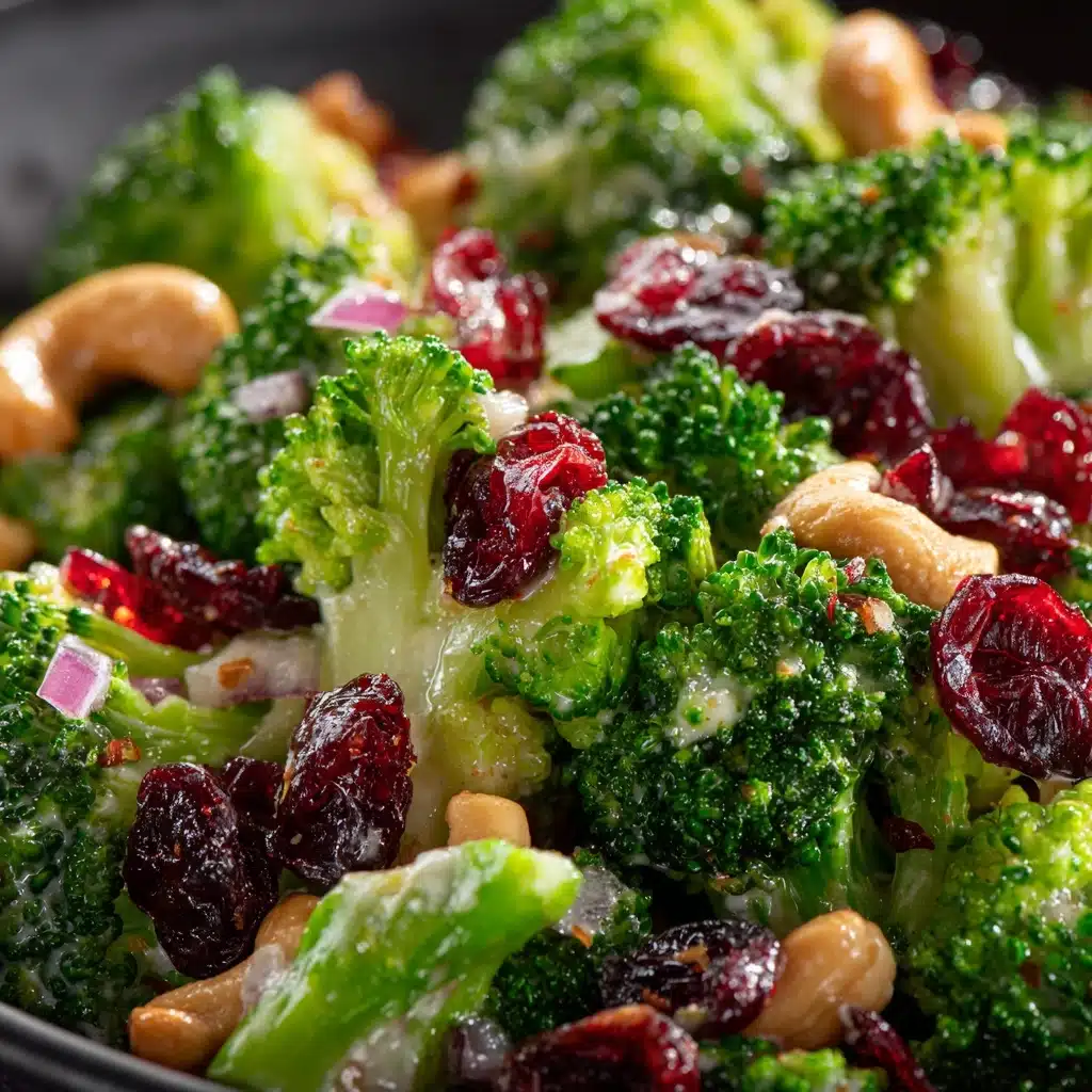 Cranberry Broccoli Salad Recipe