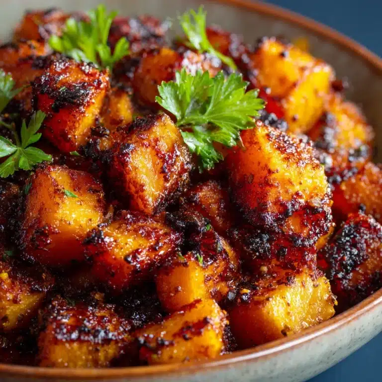 Cinnamon Maple Roasted Sweet Potatoes Recipe