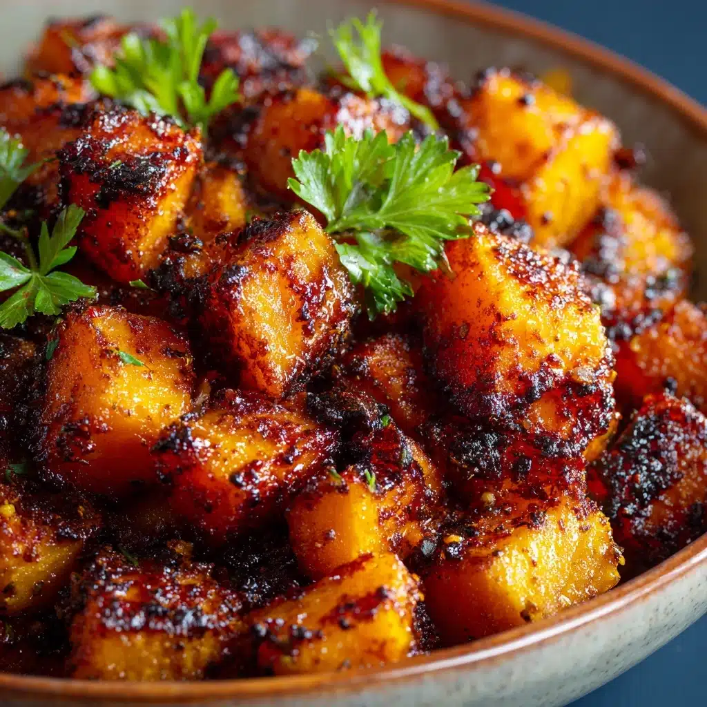 Cinnamon Maple Roasted Sweet Potatoes Recipe - Recipe Image