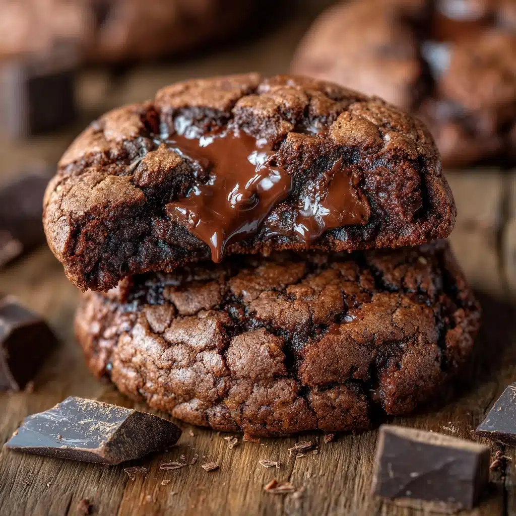 Chocolate Fudge Cookies Recipe - Recipe Image