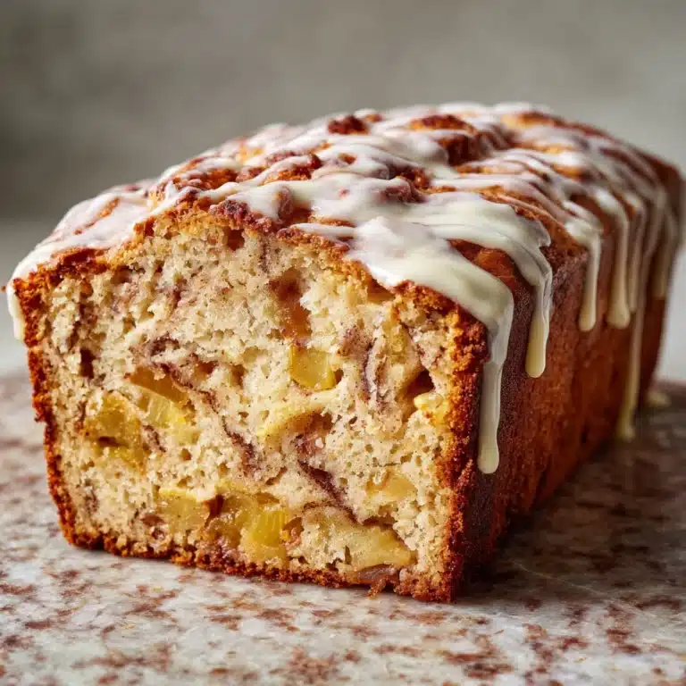 Homemade Apple Cinnamon Swirl Loaf Recipe