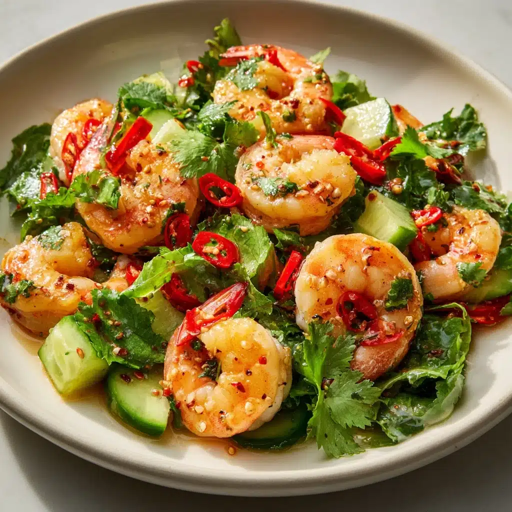 Spicy Thai Shrimp Salad (Pla Goong) Recipe - Recipe Image