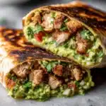 Chicken and Avocado Burritos Recipe