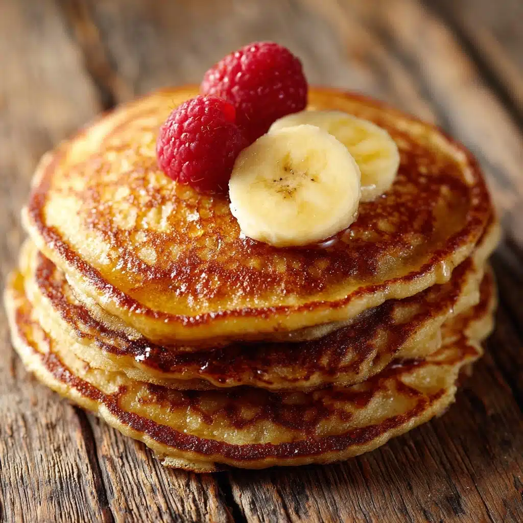 Banana Oat Pancakes Recipe - Recipe Image