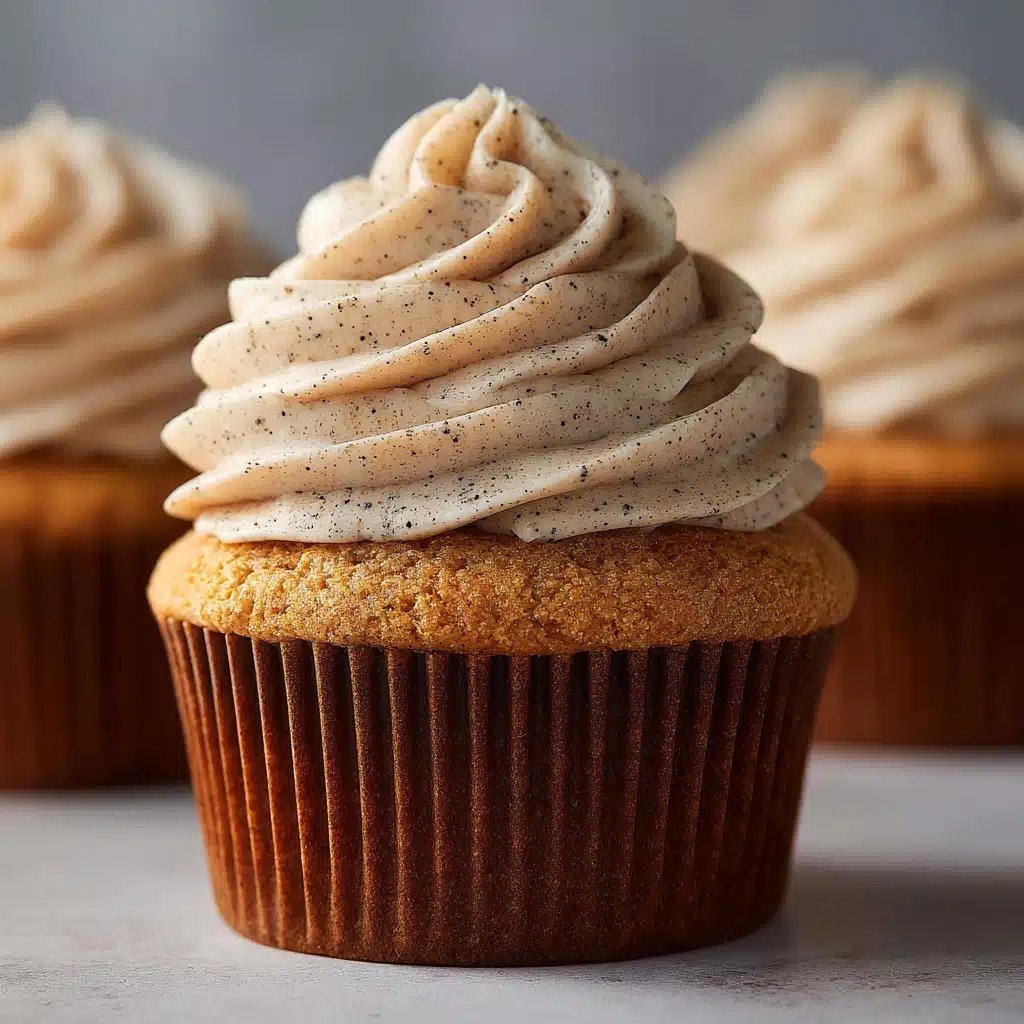 Pumpkin Cupcakes with Pumpkin Spice Cream Cheese Frosting Recipe - Recipe Image