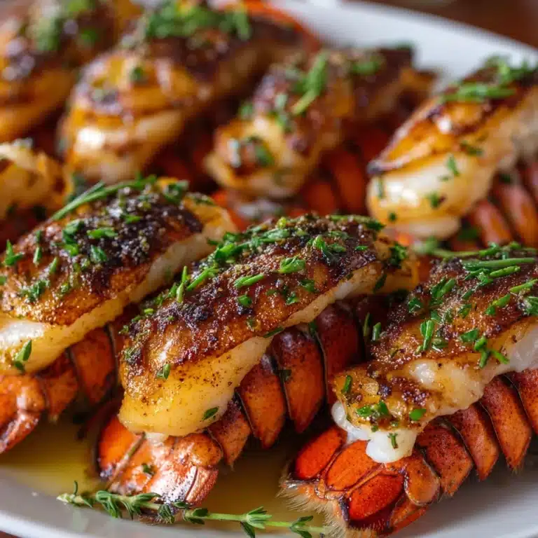 Garlic Butter Lobster Tails Recipe