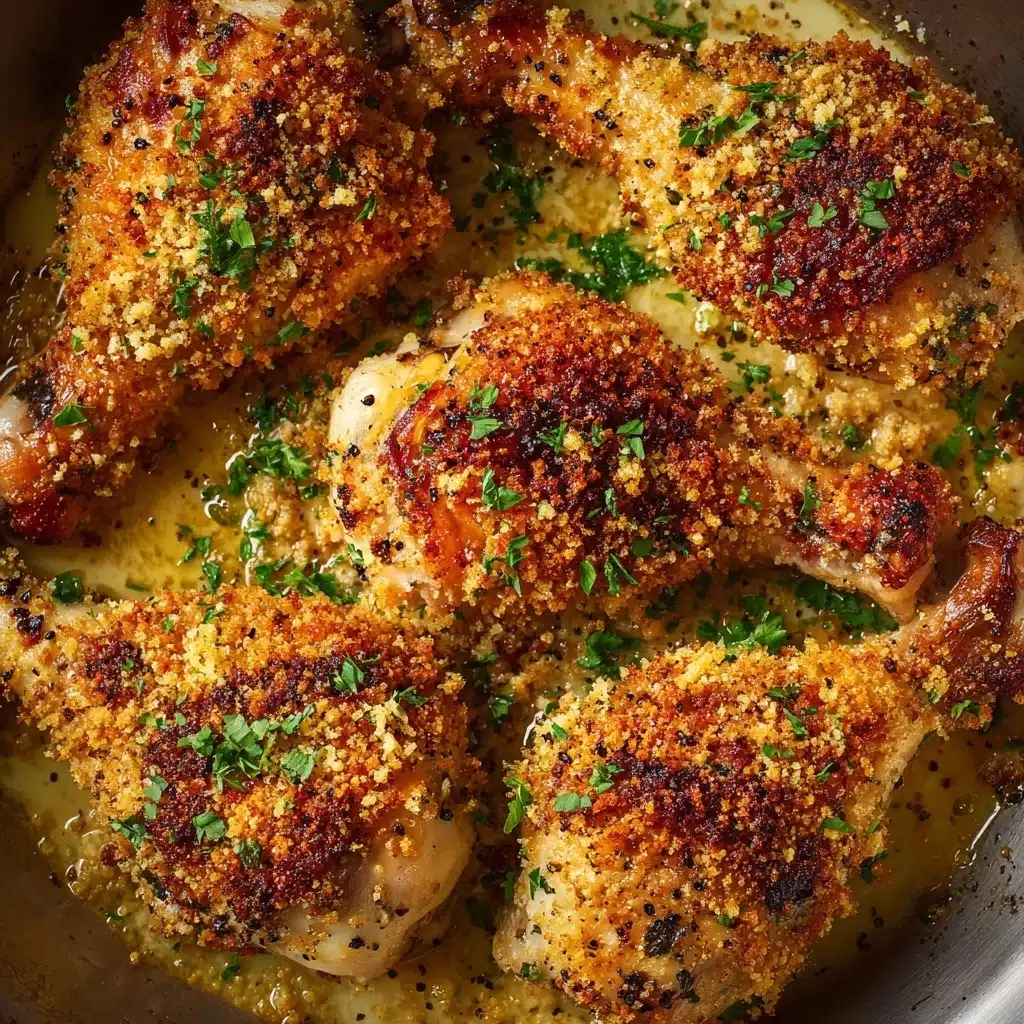 Garlic Parmesan Chicken Legs Recipe - Recipe Image