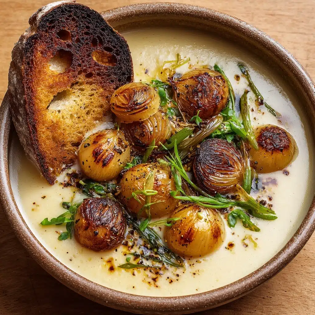 Country French Garlic Soup Recipe