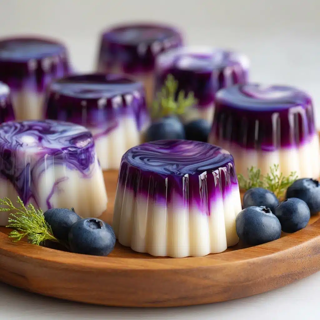 Blueberry Swirl Yogurt Bites Recipe - Recipe Image
